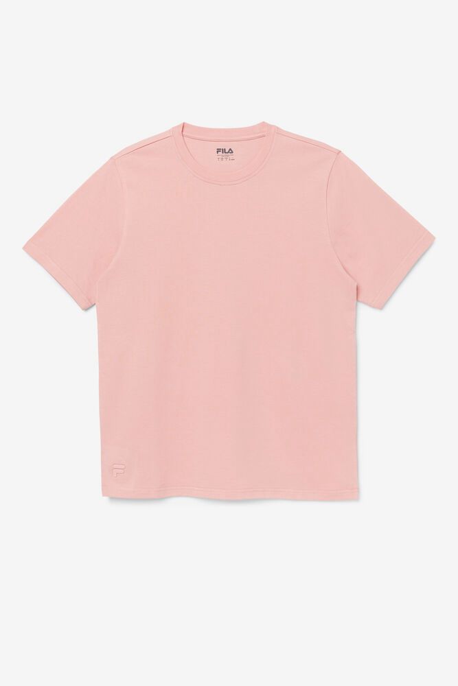 Fila T-Shirt Mens Pink - Vinny - Philippines 9253180-UW